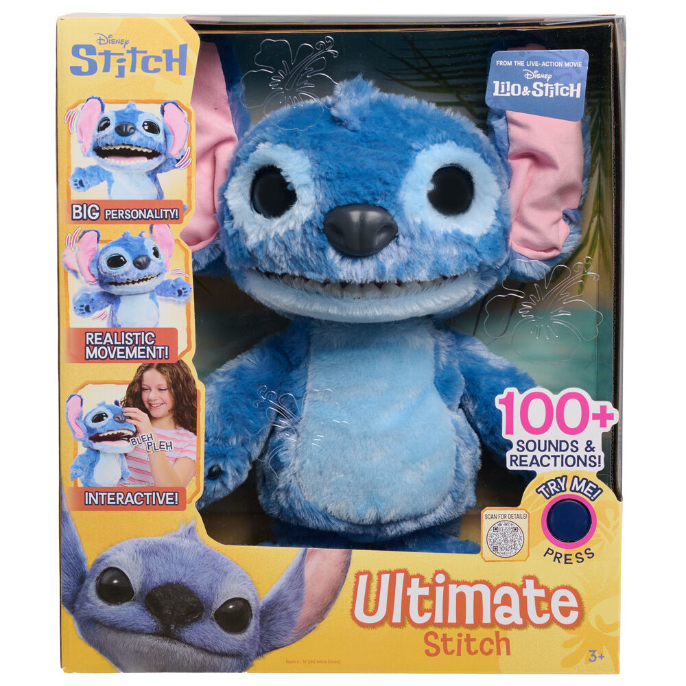 Peluche Interactivo Stitch Disney
