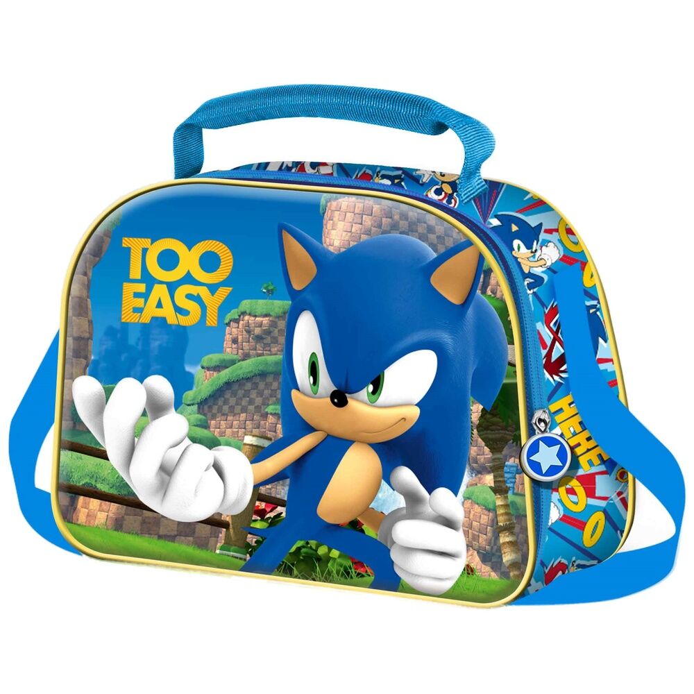 Lancheira Térmica 3D Easy Sonic the Hedgehog