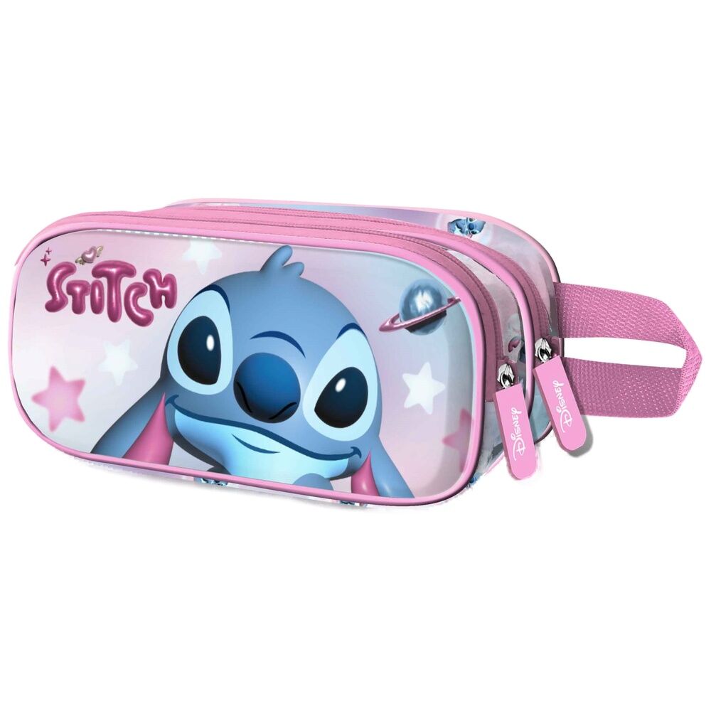 Estojo Duplo 3D Cosmi Stitch Disney