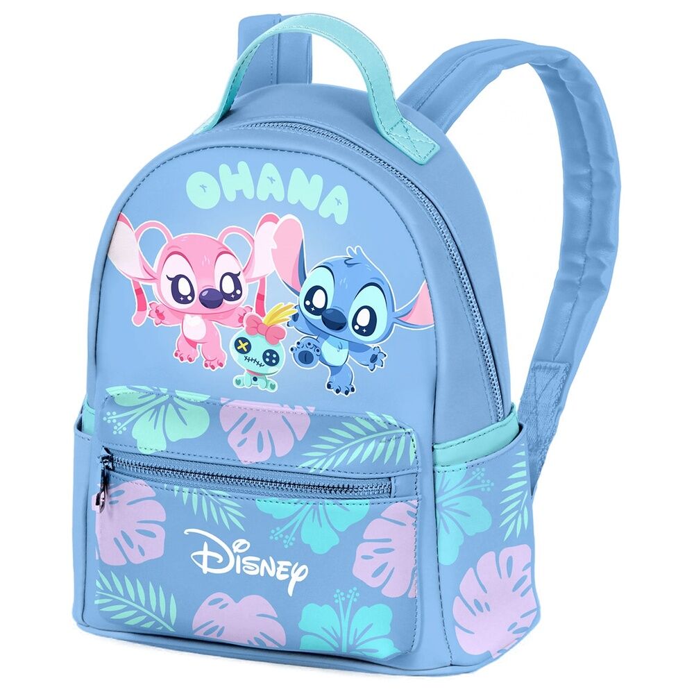 Mochila Pré-Escolar Stitch Disney 25cm