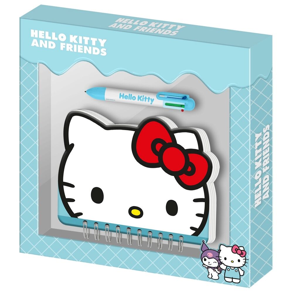 Diário + Caneta Hello Kitty and Friends