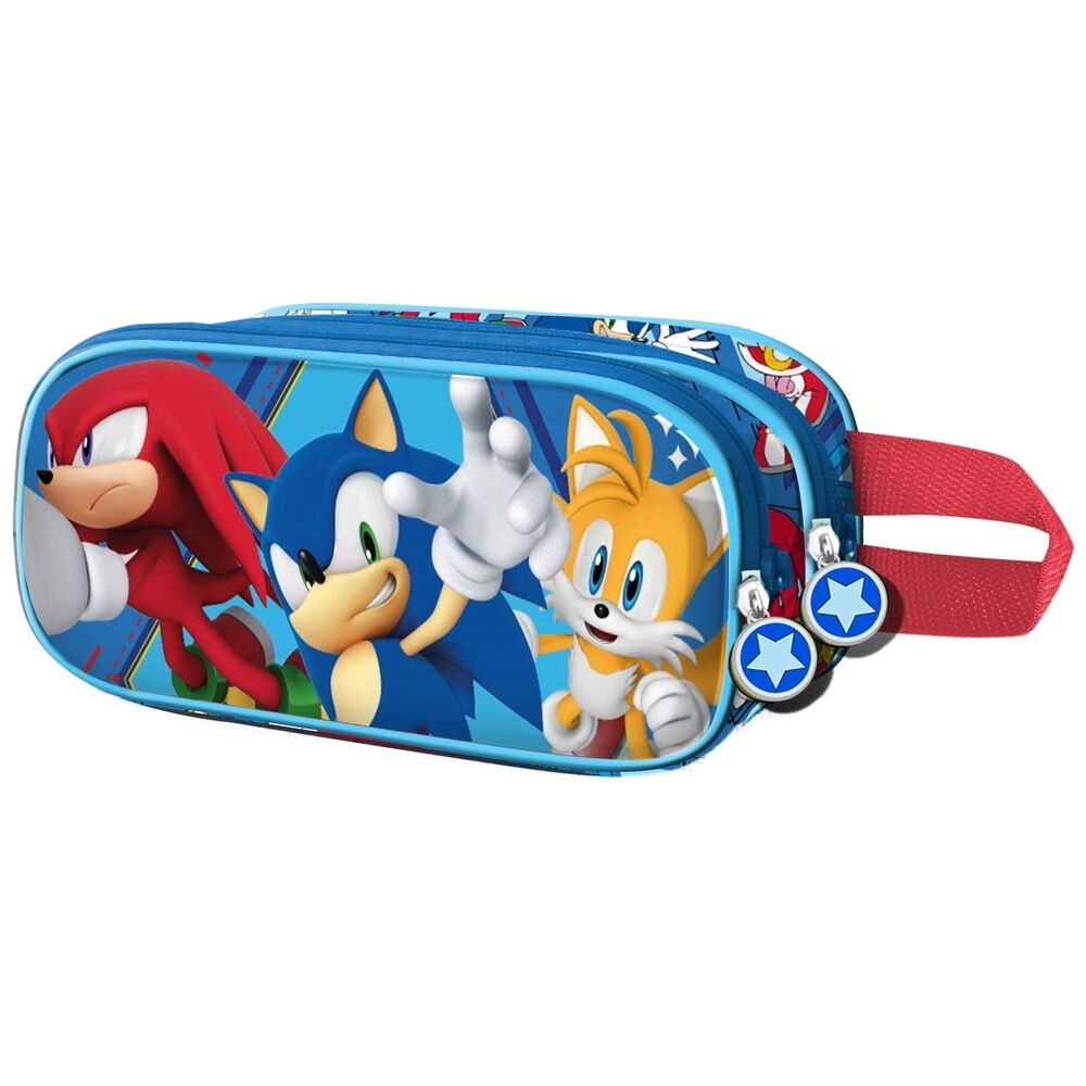 Estojo Duplo 3D Heroes Sonic the Hedgehog