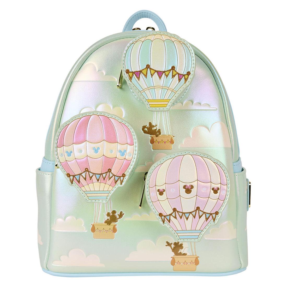 Mochila Hot Air Balloon Mickey &amp; Friends Disney Loungefly 26cm
