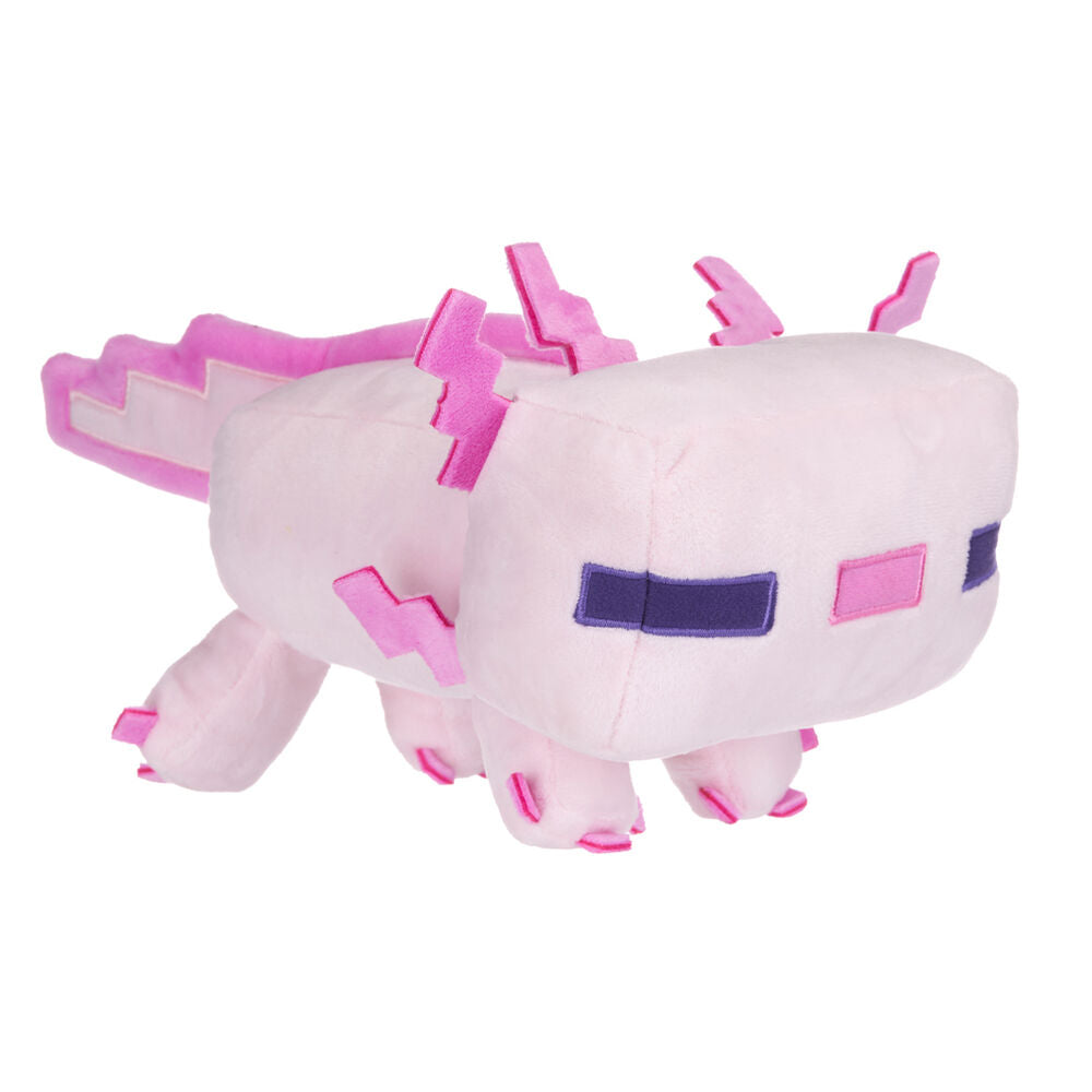 Peluche Axolote Minecraft 26cm