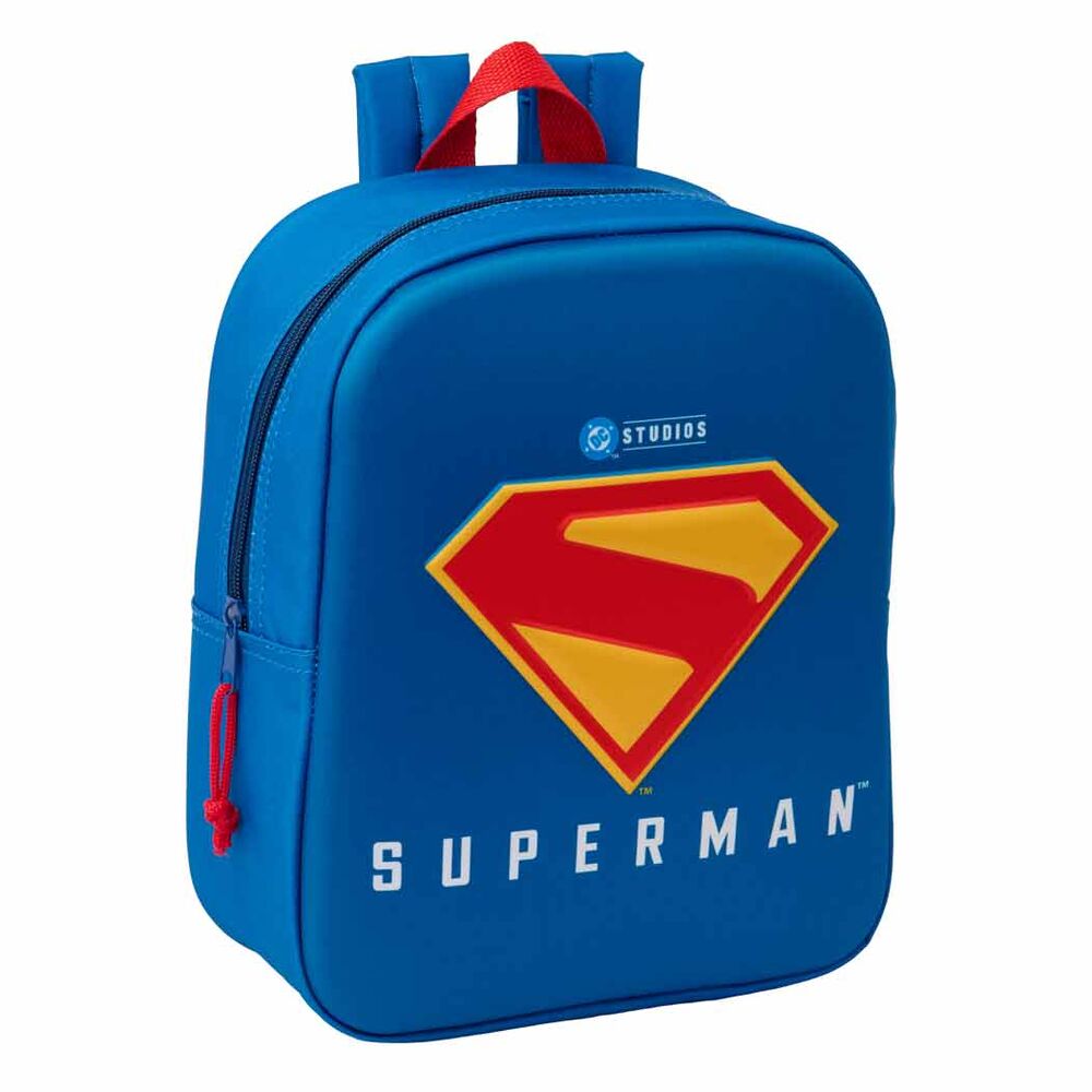 Mochila Creche 3D Superman DC Comics 27cm