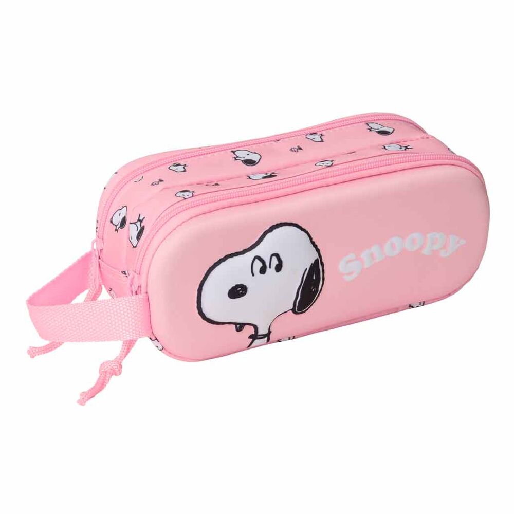 Estojo Duplo 3D Snoopy