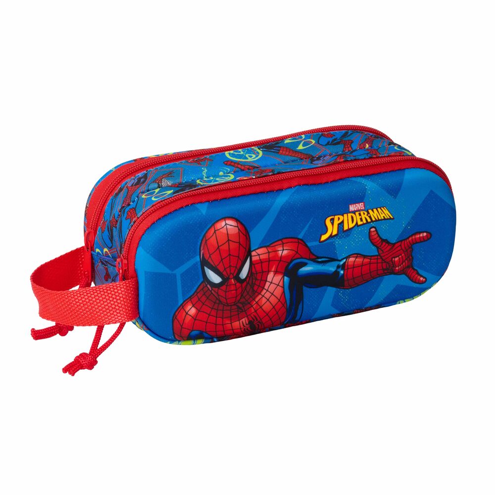 Estojo Duplo 3D Spiderman Disney