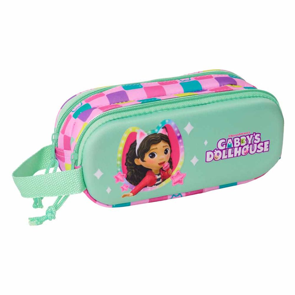 Estojo Duplo 3D Gabby&