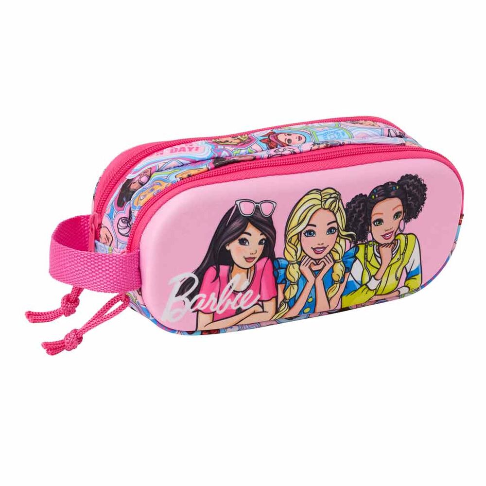 Estojo Duplo 3D Barbie