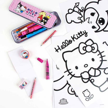 Conjunto de Papelaria Hello Kitty