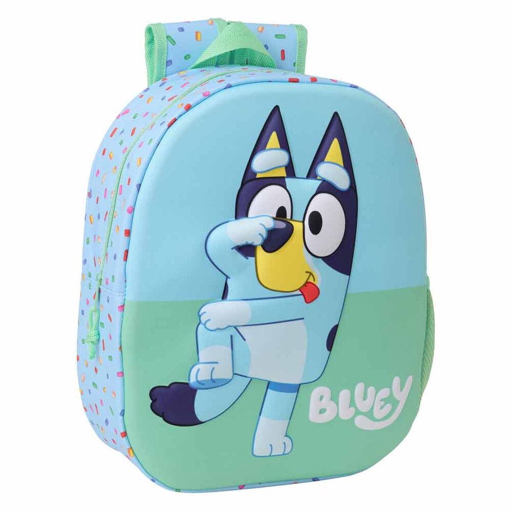 Mochila Pré-Escolar 3D Bluey 33cm