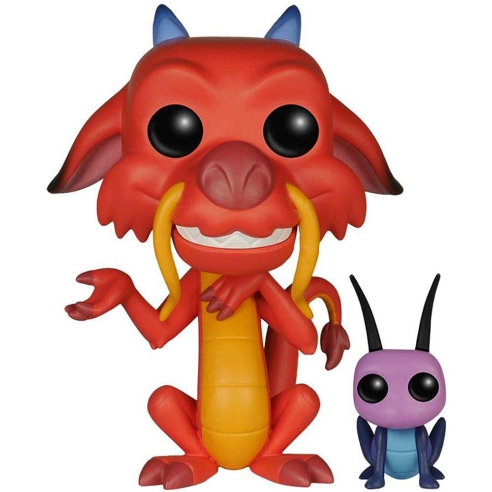 Figura POP Disney Mulan Mushu &amp; Cricket