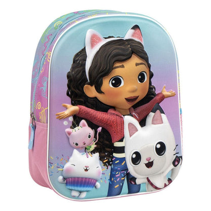 Mochila Pré-Escolar 3D Gabby&