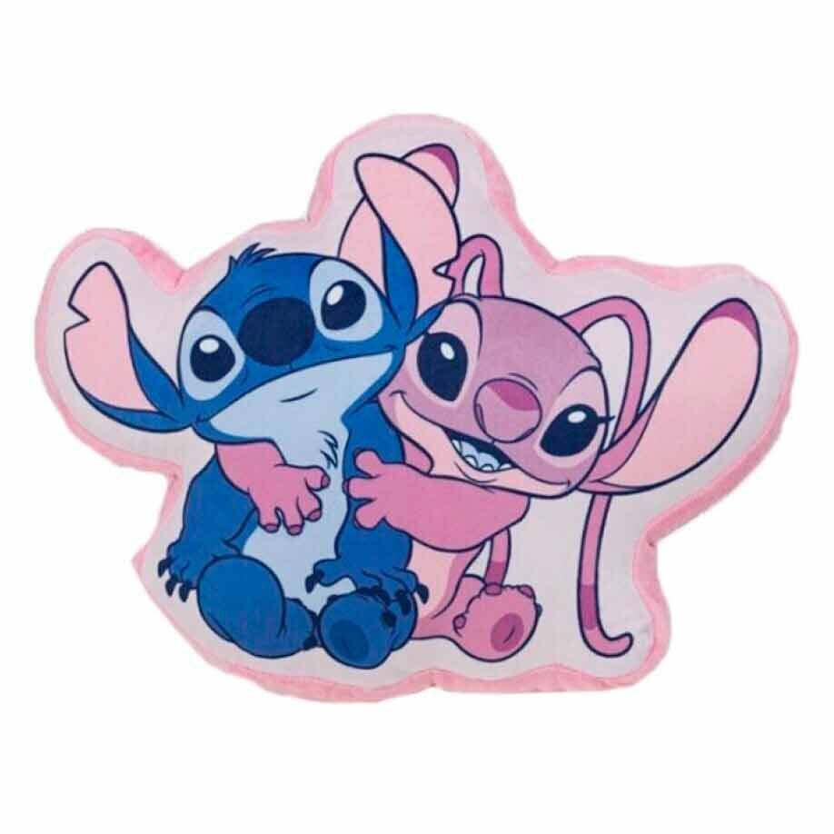Almofada 3D Angel &amp; Stitch Disney