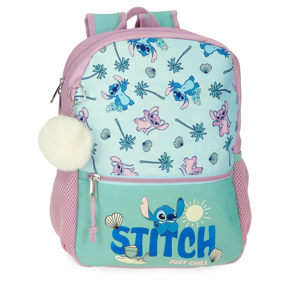 Mochila Just Chill Stitch Disney 33cm