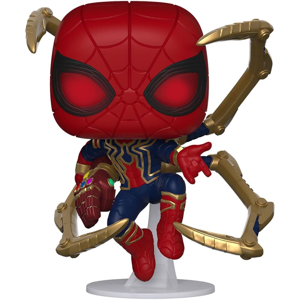 Figura POP Marvel Vengadores Endgame Iron Spider with Nano Gauntlet