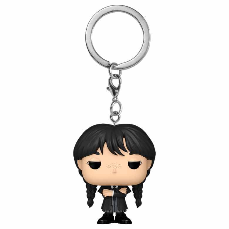 Porta-Chaves Pocket POP Miercoles Wednesday Addams