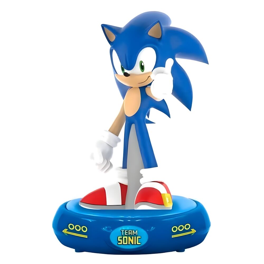 Lâmpada 3D Sonic The Hedgehog