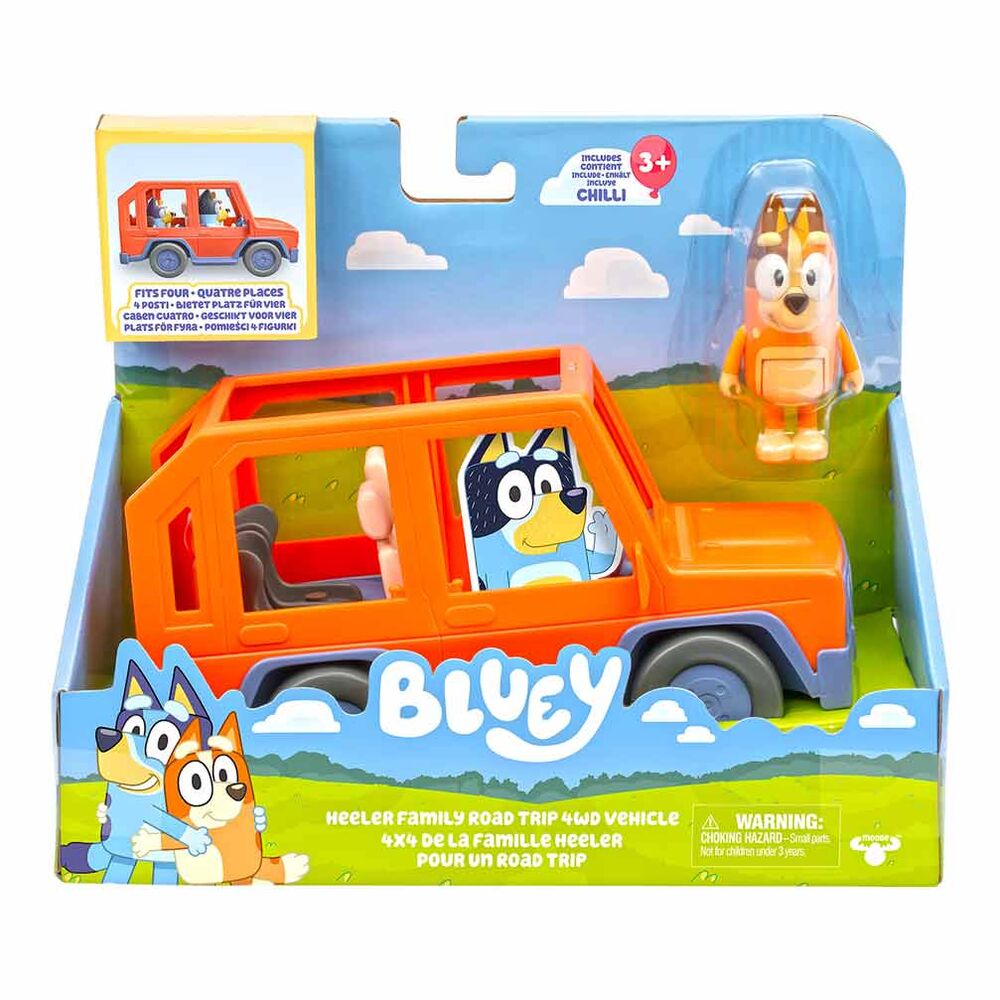 Brinquedo Carro Familiar 4x4 Bluey