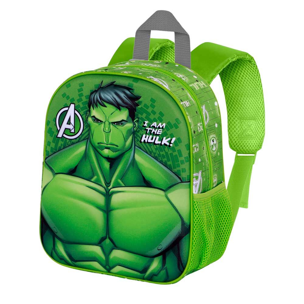Mochila Pré-Escolar 3D Rage Hulk Marvel 31cm