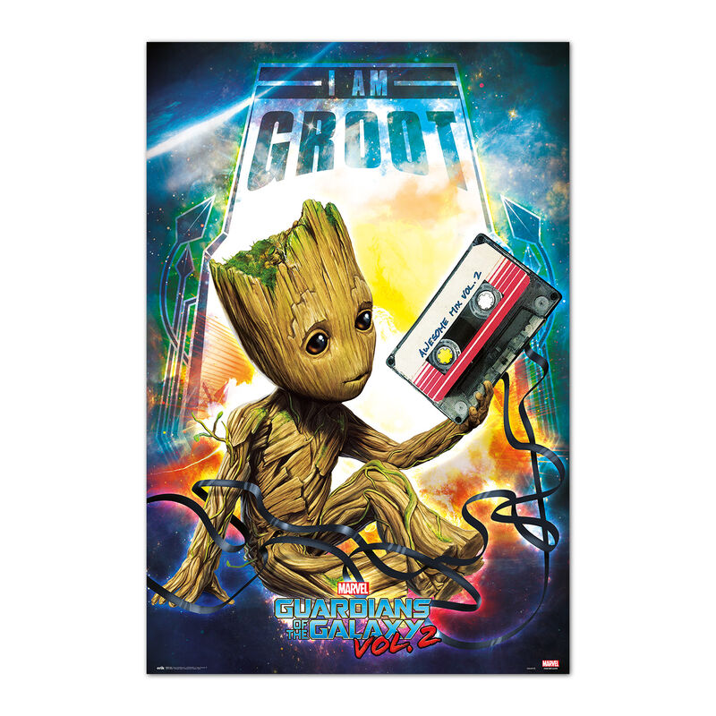 Poster Groot Guardians of the Galaxy 2 Marvel