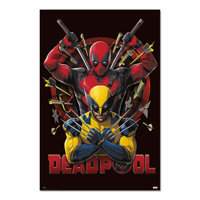 Poster Deadpool &amp; Lobezno Marvel