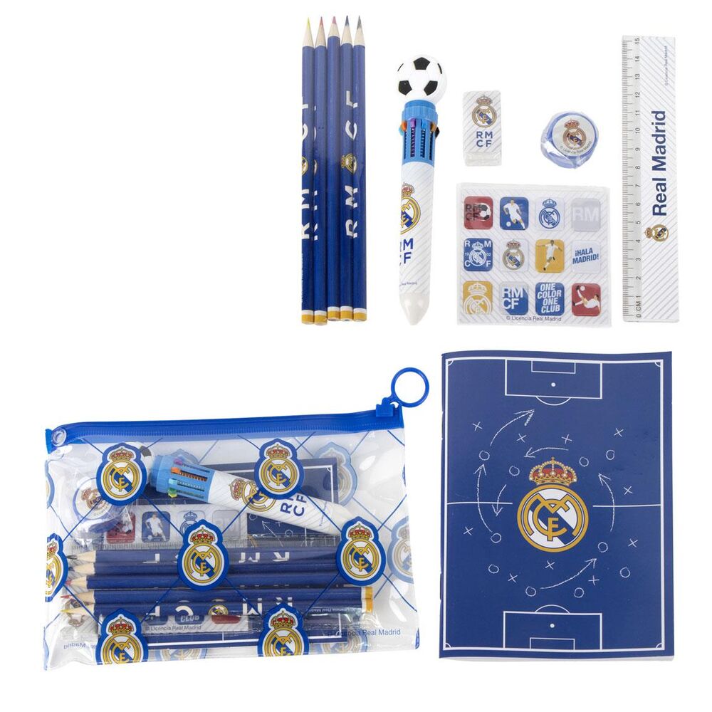 Set Papelaria Real Madrid