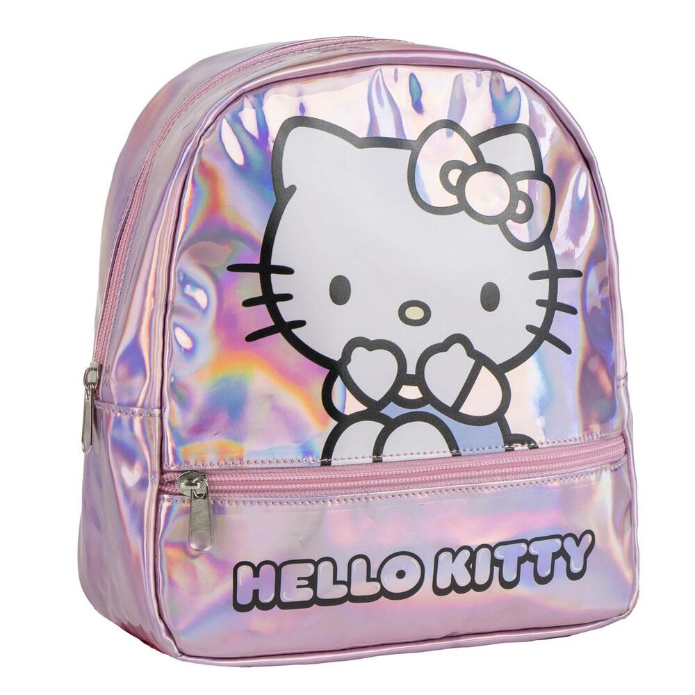 Mochila Pré-Escolar Casual Hello Kitty 23cm