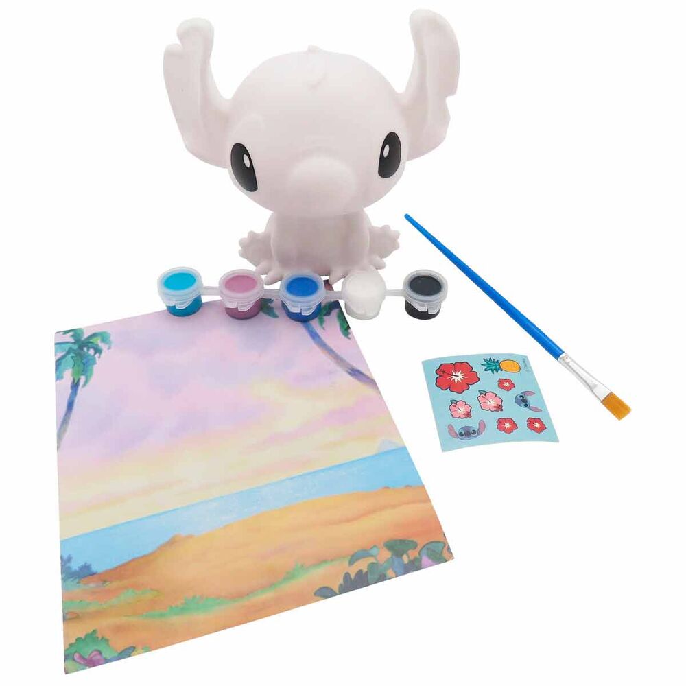Candeeiro 3D para Pintar Stitch Disney