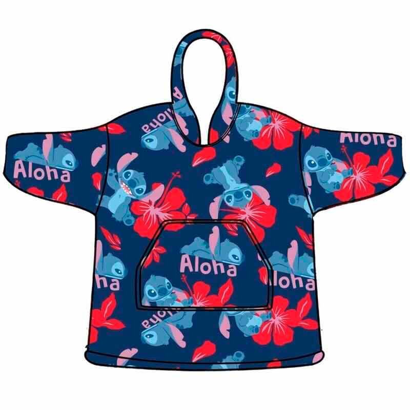 Camisola com Capuz Oversize Stitch Disney Infantil