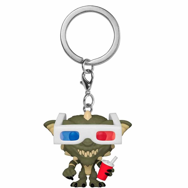 Porta-Chaves Pocket Gremlins Gremlin with 3D Glasses