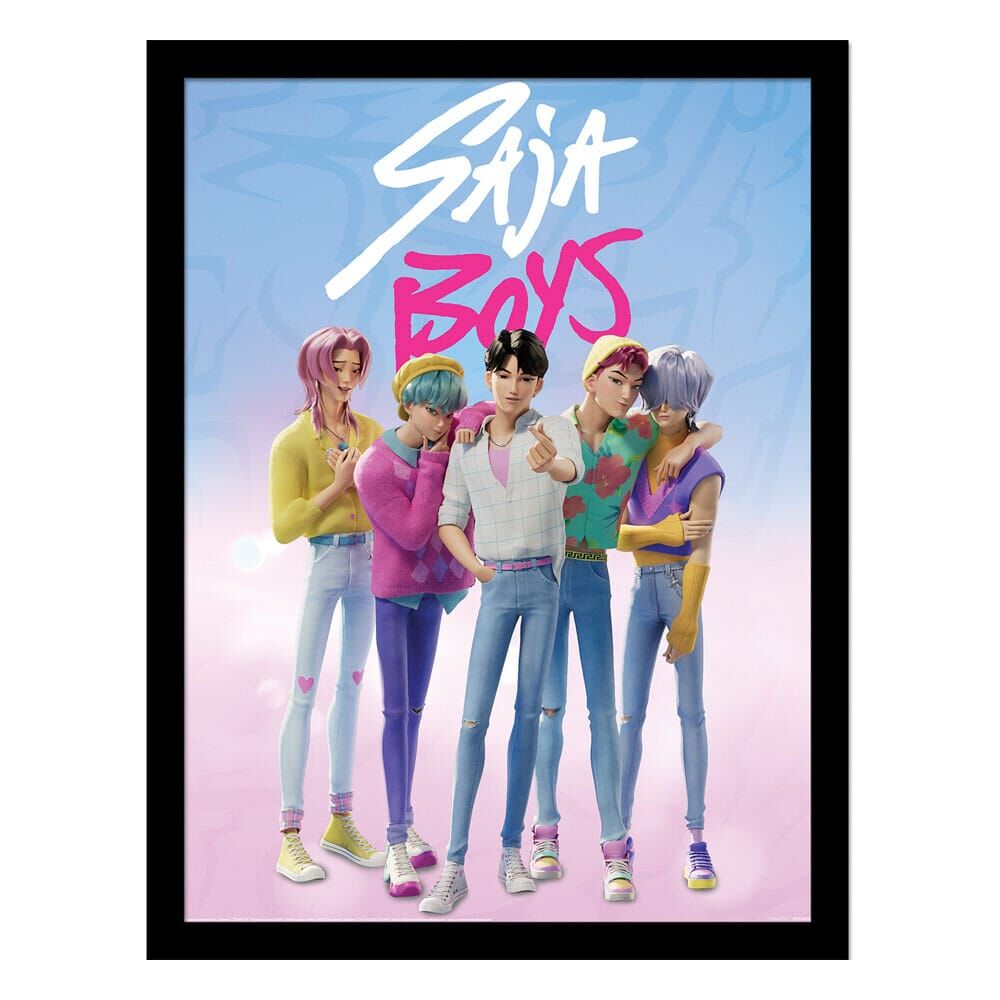 Quadro Saja Boys K-Pop Demon Hunters