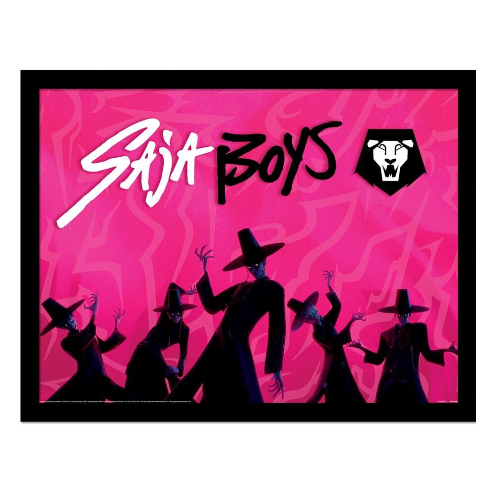 Quadro Saja Boys K-Pop Demon Hunters
