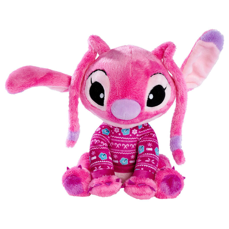 Peluche Angel Natal Stitch Disney 25cm