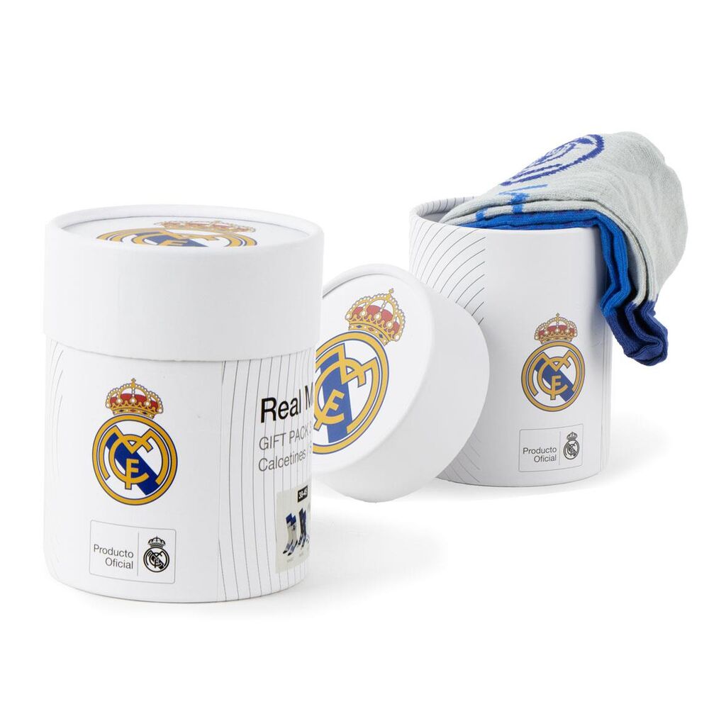 Pack 3 Meias Adulto Real Madrid