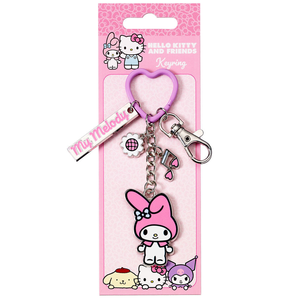 Porta-Chaves My Melody Hello Kitty