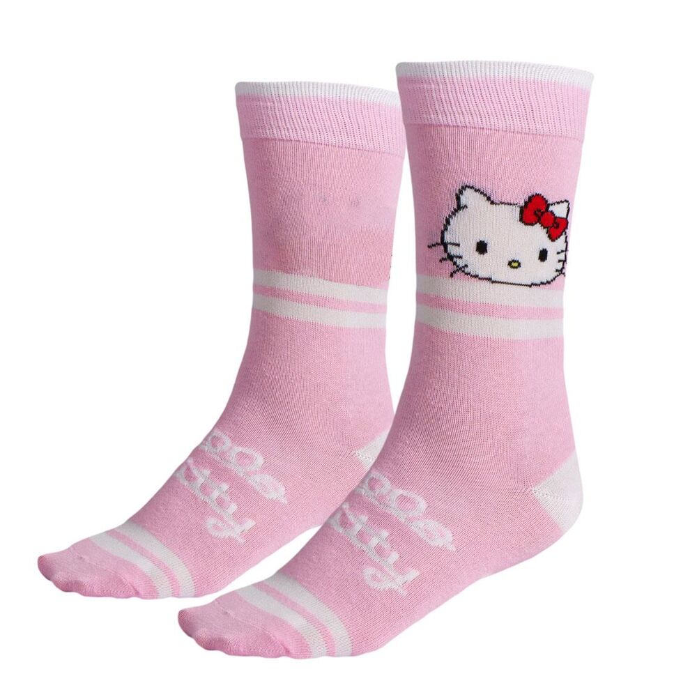 Set de 3 Meias Hello Kitty Adulto