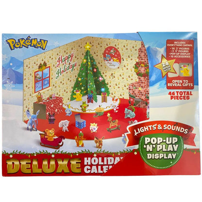 Calendário Advento Deluxe Pokémon Luzes e Som
