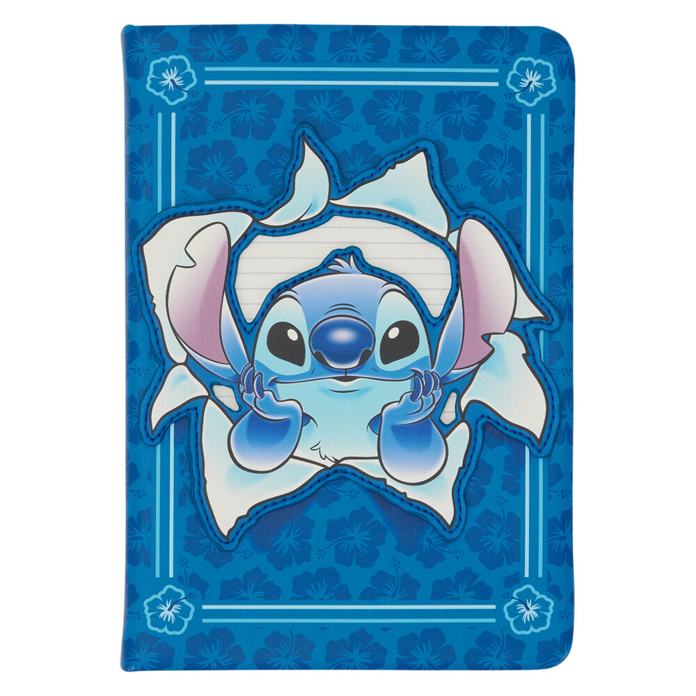 Caderno Holiday Stitch Disney Loungefly