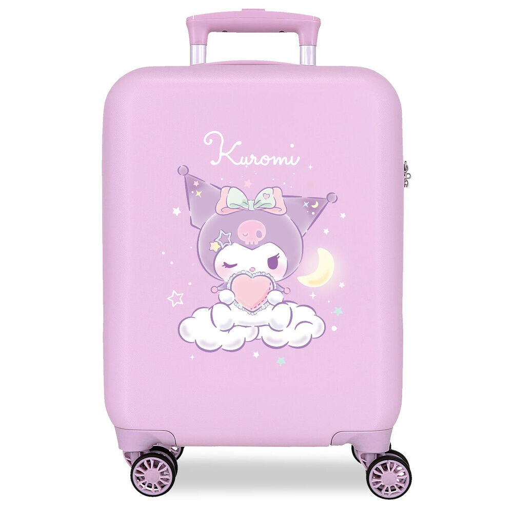 Mala Trolley de Viagem ABS Sweet Dreams Kuromi Hello Kitty 50cm