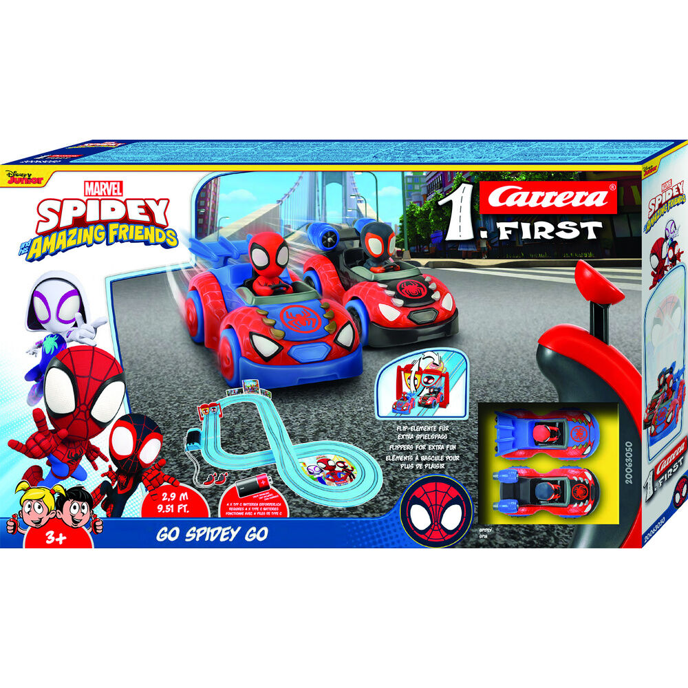 Pista Carrera Go Spidey Go Spidey and his Amazing Friends Marvel
