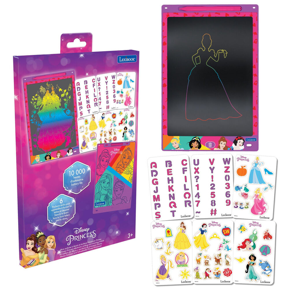 Quadro Tinta Electronica Princesas Disney