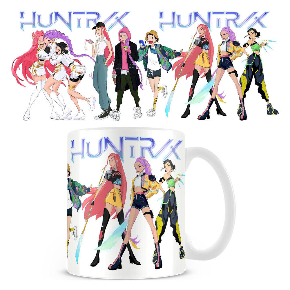 Caneca Cerâmica Guerreiras do K-Pop Demon Hunters 325ml