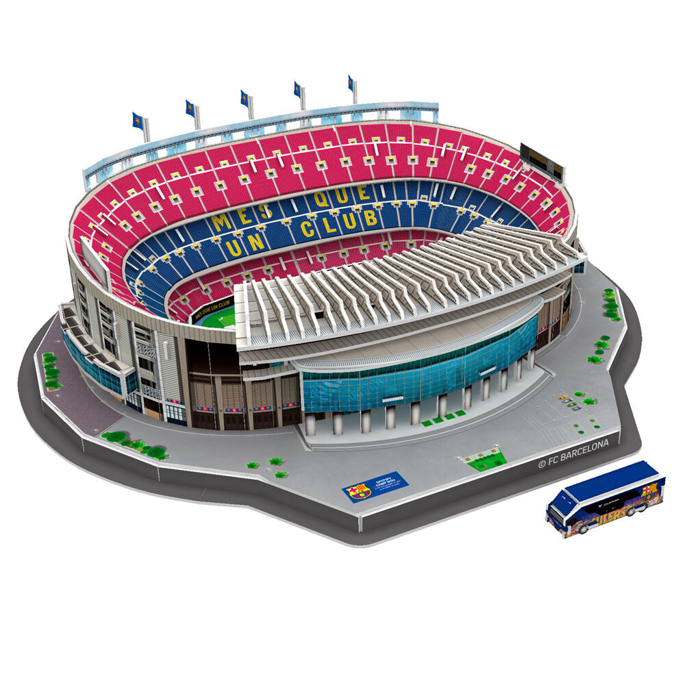 Puzzle 3D Estadio Camp Nou FC Barcelona 98pcs