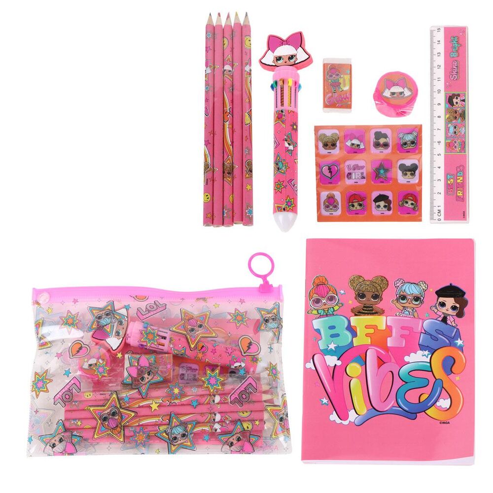 Set de Papelaria LOL Surprise