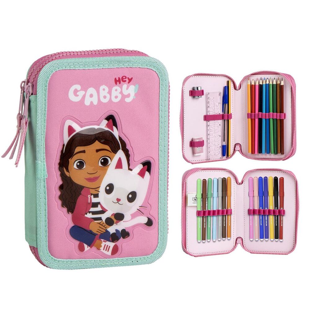 Estojo Duplo Gabby Dollhouse