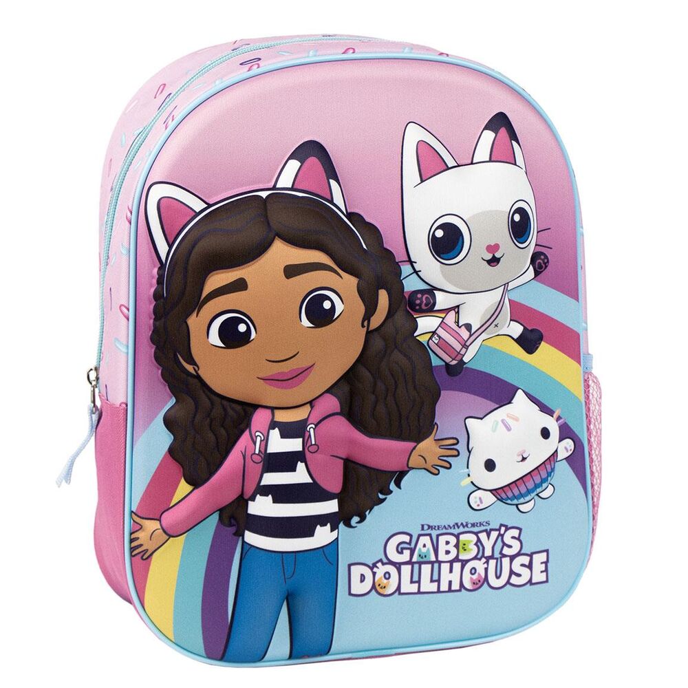 Mochila Pré-Escolar Gabby Dollhouse 31cm