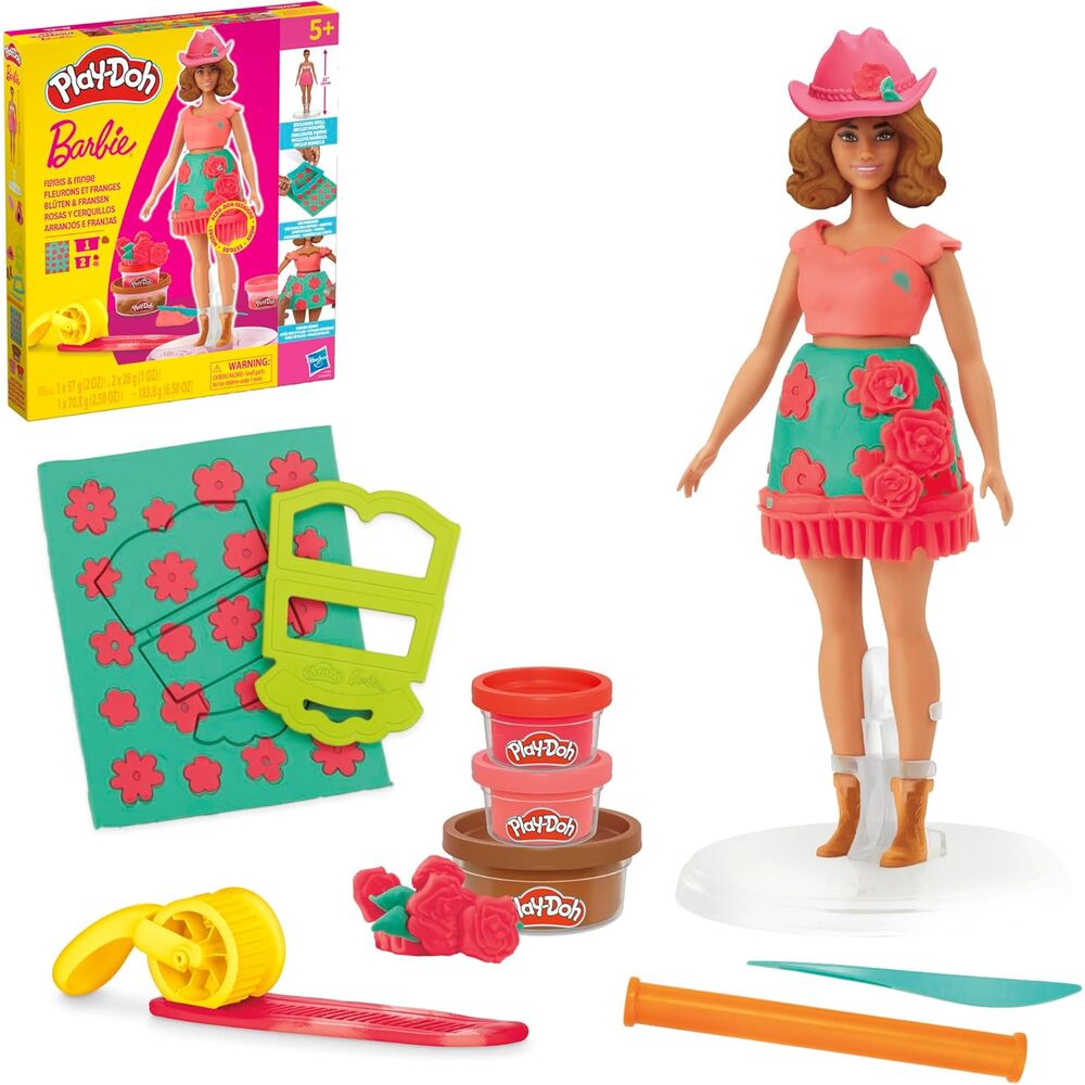 Play-Doh Barbie Florais &amp; Flinge