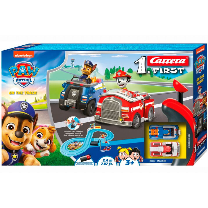 Pista Carreras Chase &amp; Marshall Patrulha Pata Paw Patrol