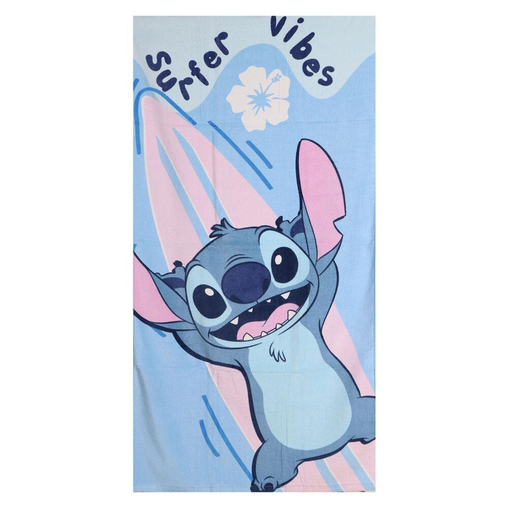 Toalha de Praia Algodão Stitch Disney